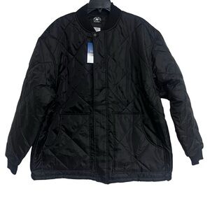 NWT Polar King Men's Black Montana Quilted Jacket 303.01 XL